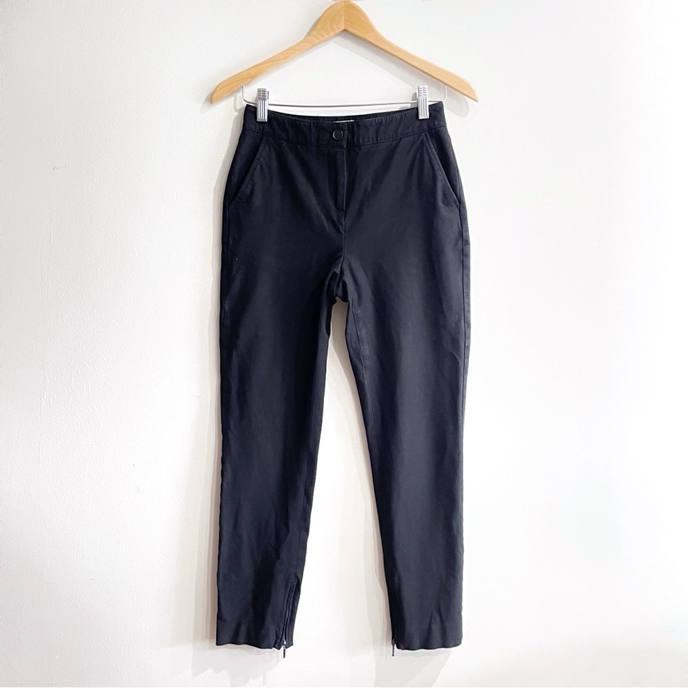 Reiss Black Tailored Trousers - Premium Blend - Contemporary Fit, Women Sz 2